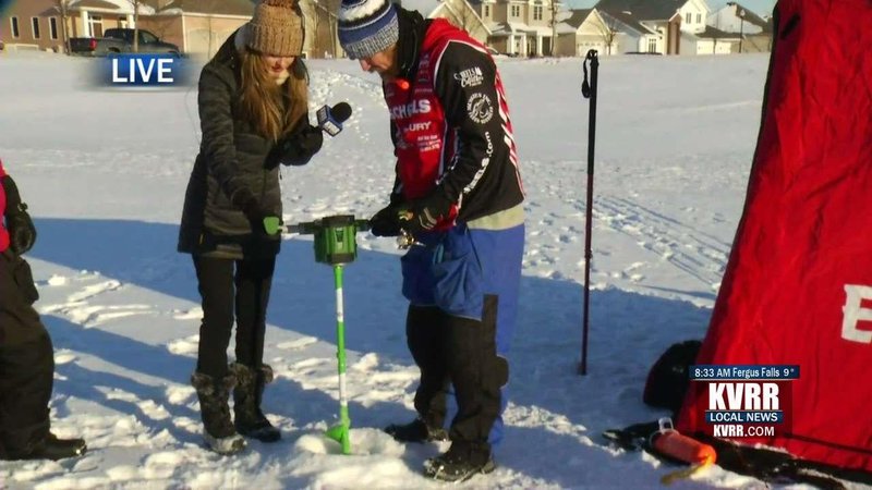 Ice fishing in United Kigdom